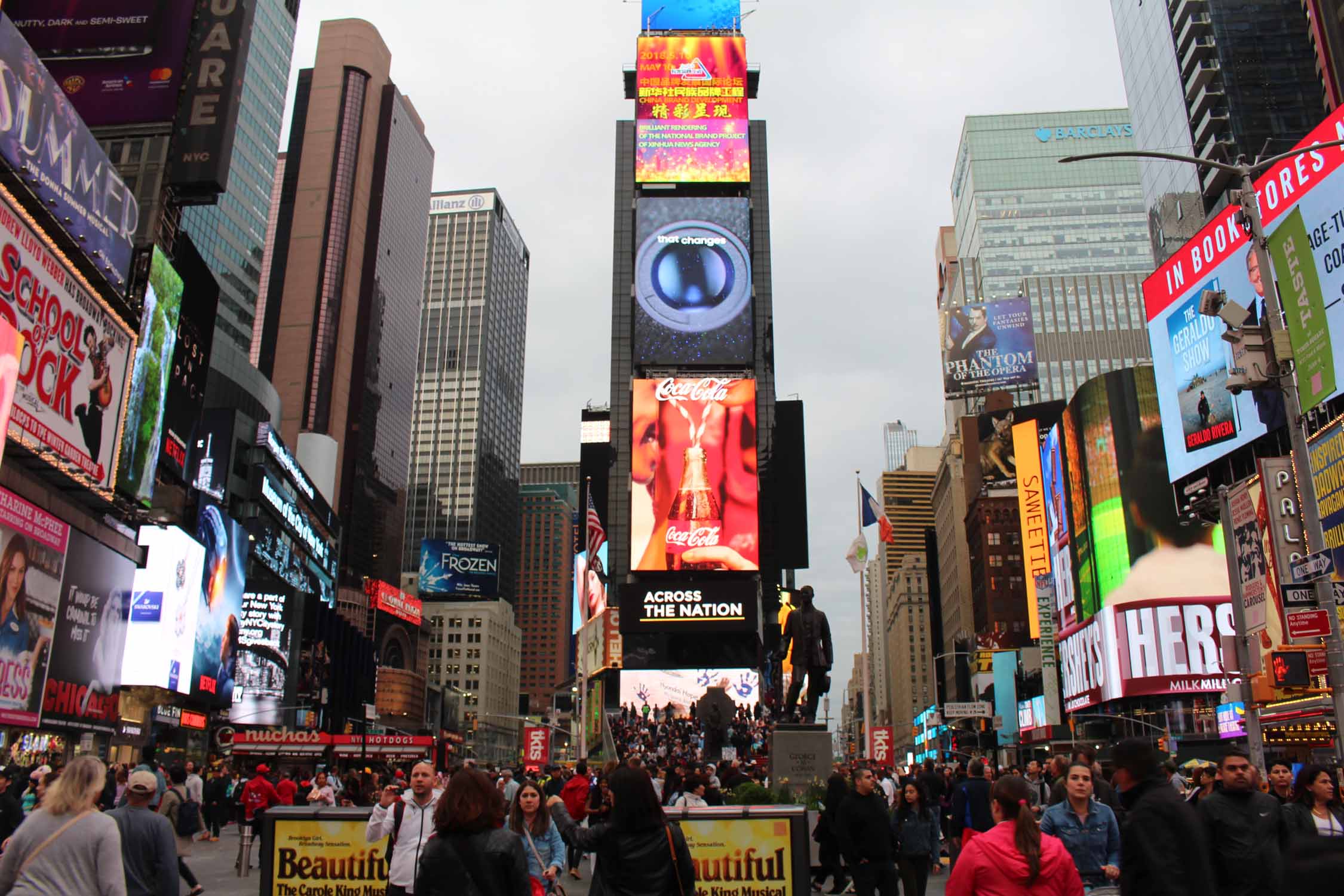 New York, Manhattan, Times Square, néon