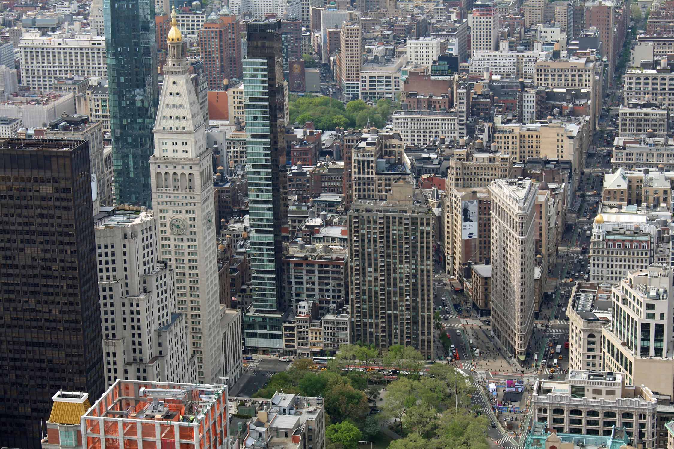 New York, Manhattan, quartier du Flatiron