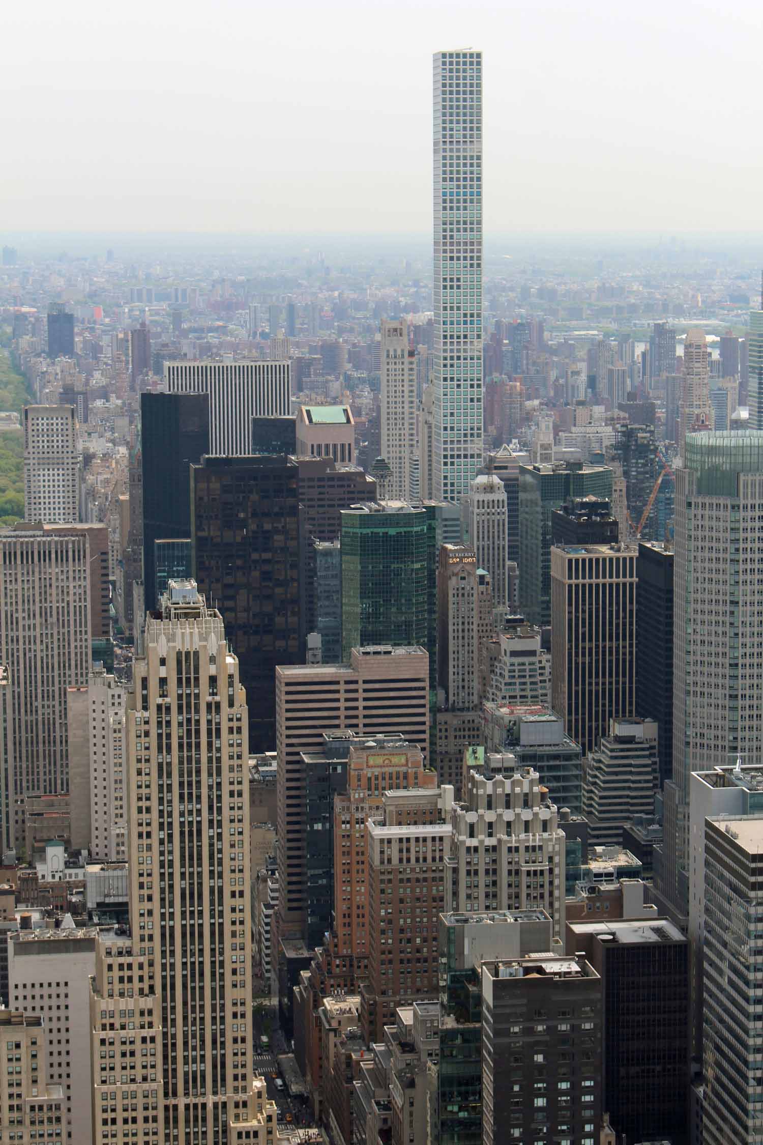 New York, Manhattan, la jolie tour 432 Park Avenue