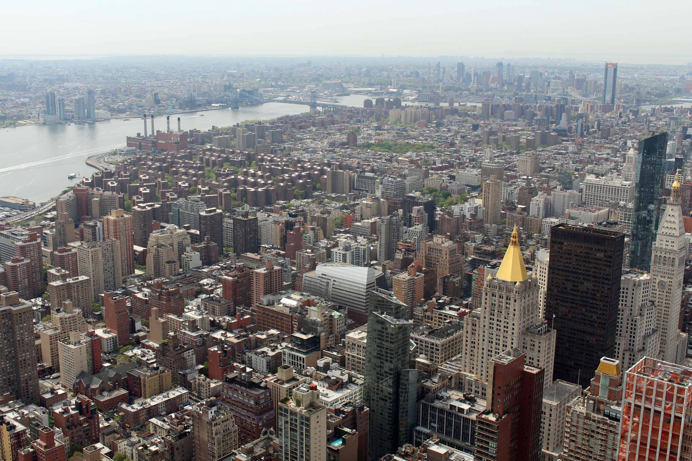 New York, Manhattan, quartiers East River