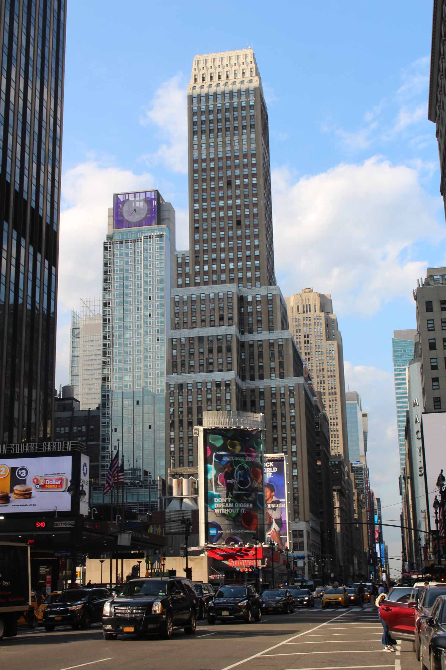 New York, Manhattan, quartier de Pennsylvania Station