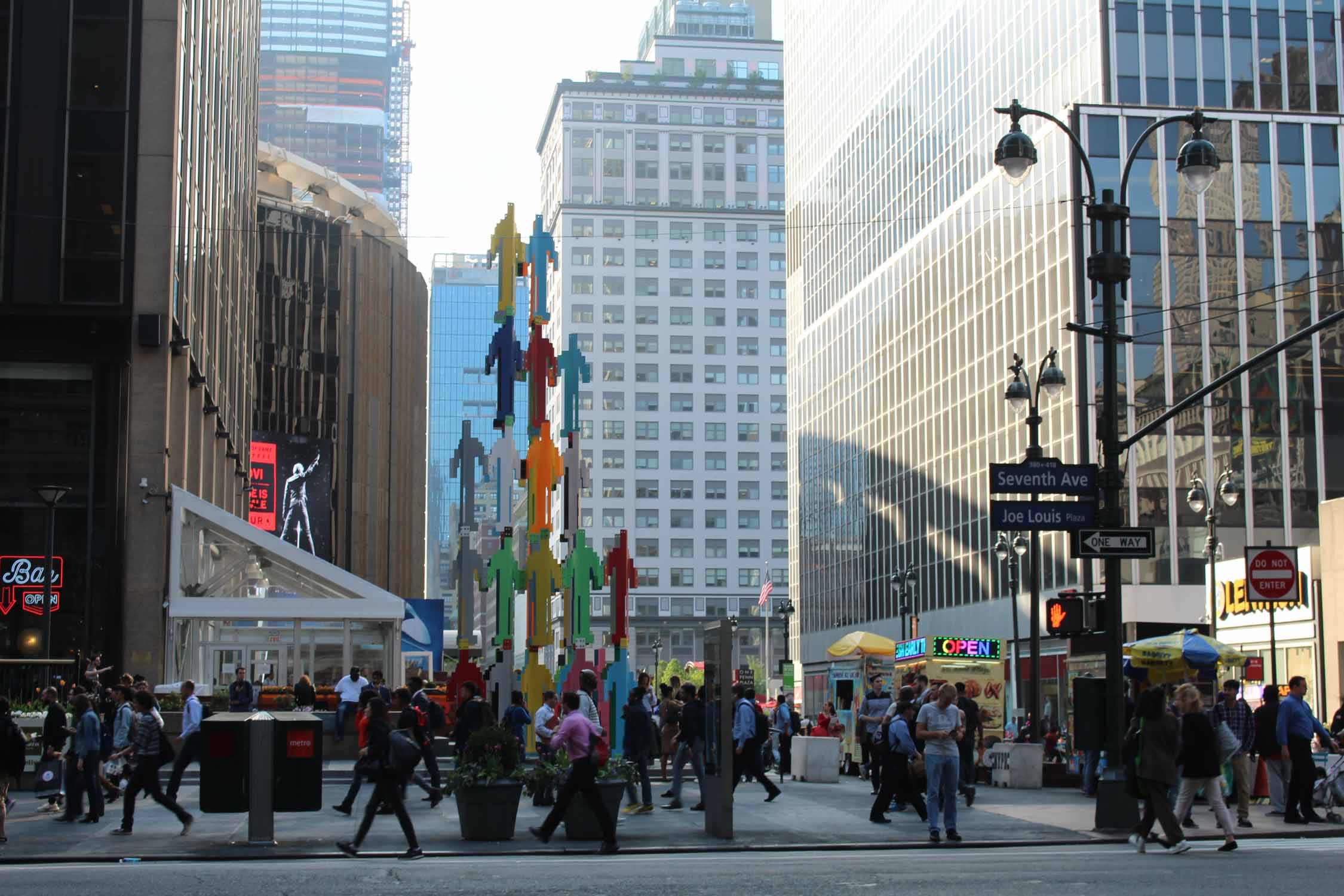 New York, Manhattan, Septième avenue, Pennsylvania Station