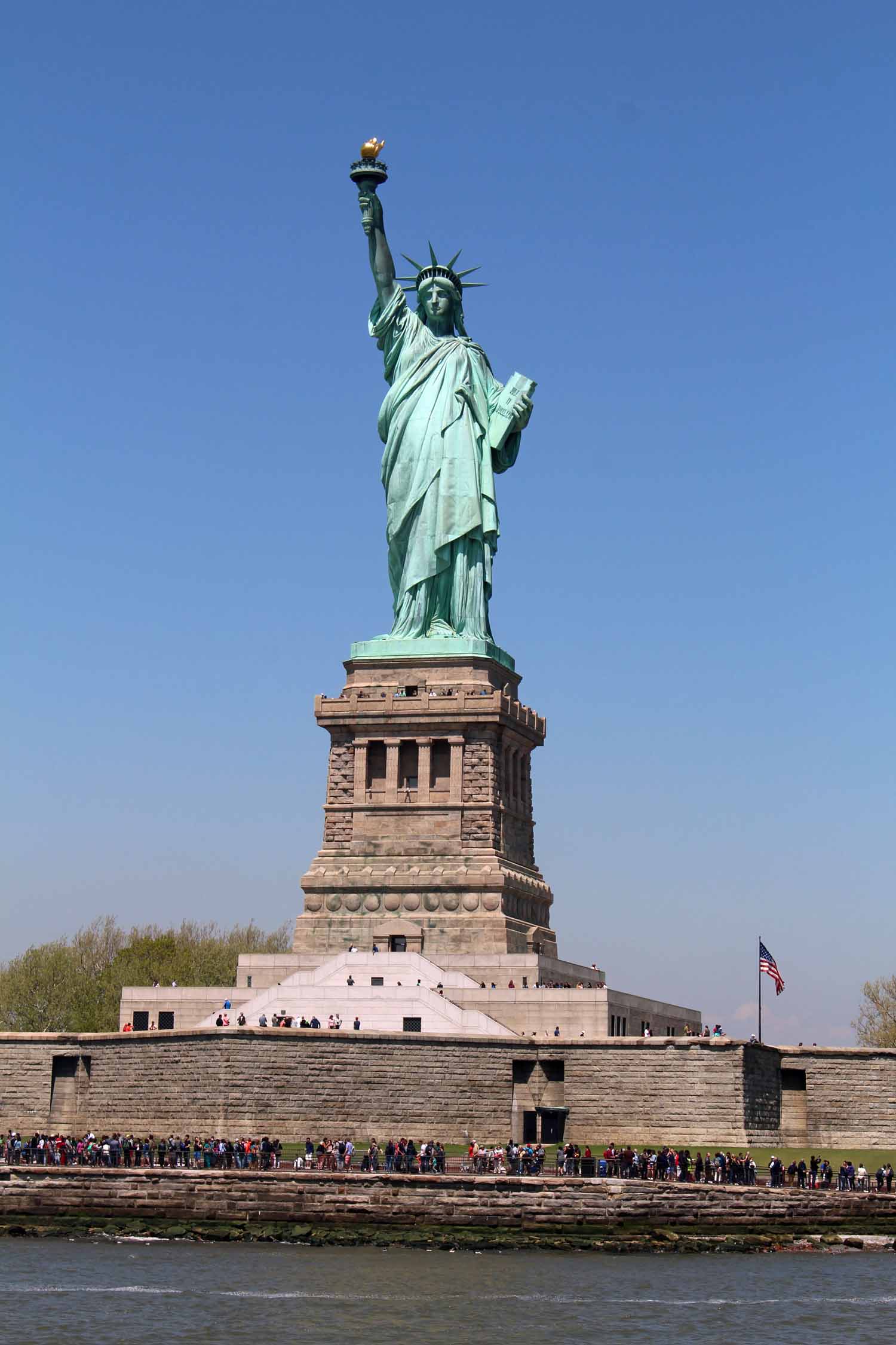 New York, la statue de la Liberté