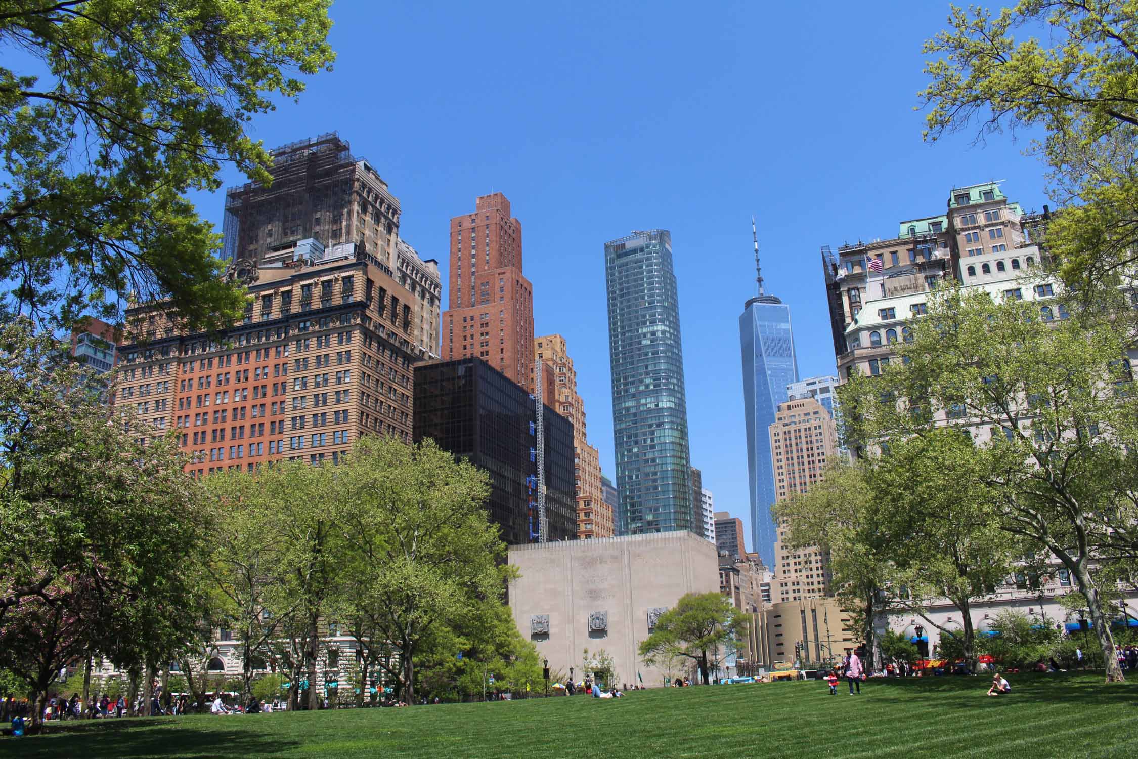 New York, Manhattan, parc Battery