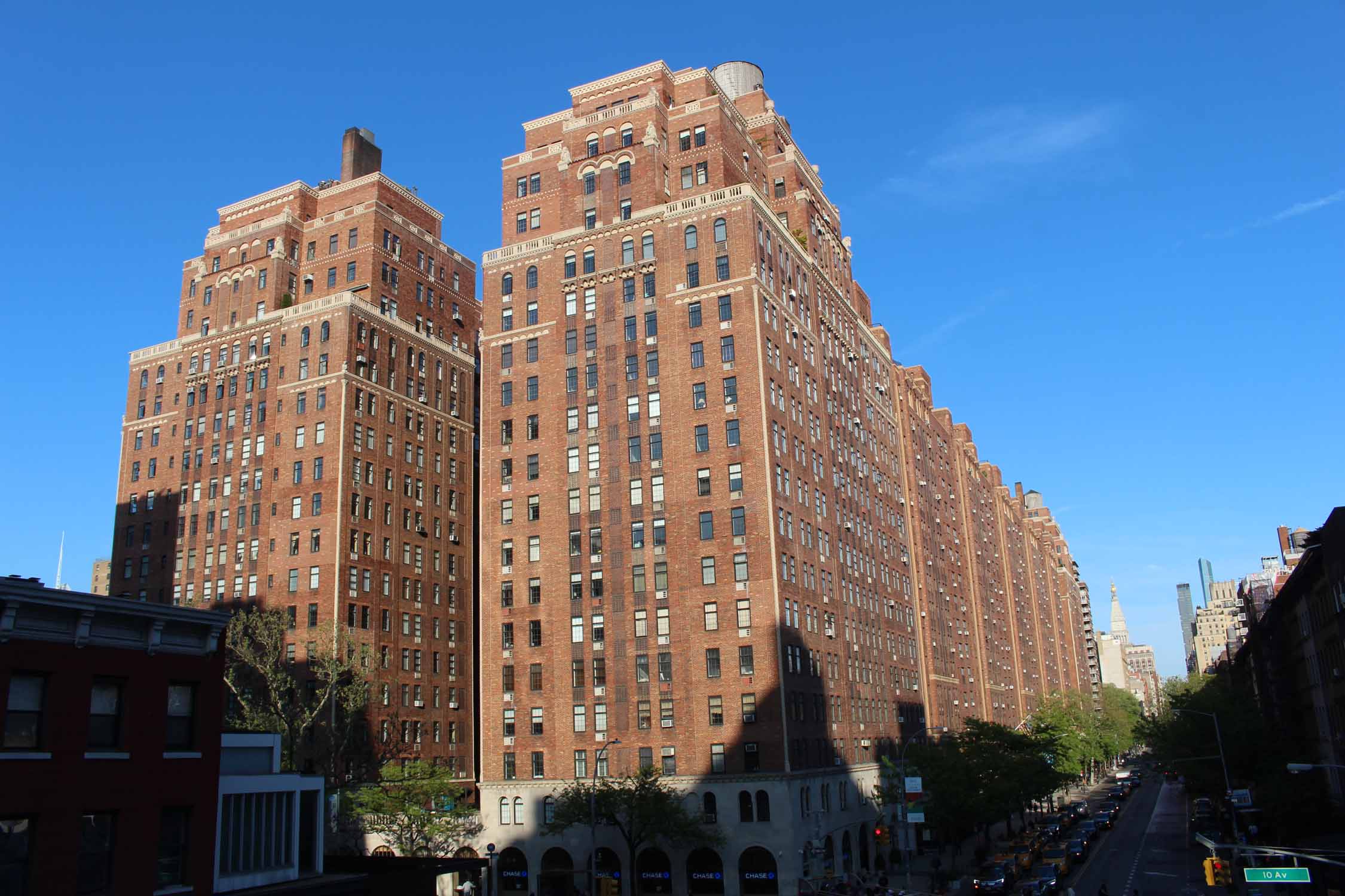 New York, Manhattan, Chelsea immeuble London Terrace Gardens