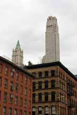New York, Manhattan, quartier Tribeca, b&acirc;timents