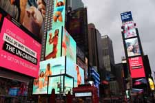 New York, Manhattan, Times Square, publicit&eacute;s