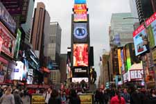 New York, Manhattan, Times Square, n&eacute;on