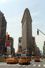 New York, Manhattan, &eacute;difice Flatiron building