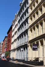 New York, Manhattan, SoHo, Greene street, b&acirc;timents typiques