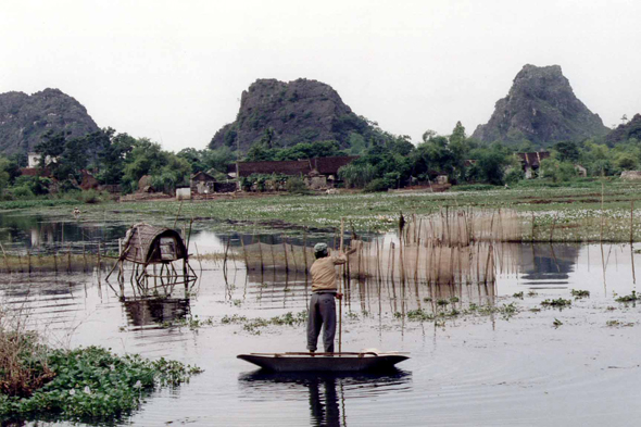 Hoa Lu, pêcheur