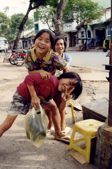 Saïgon, enfants