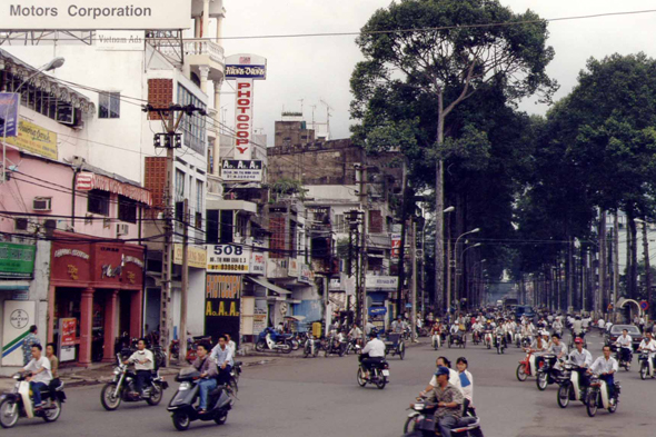 Saïgon, cyclomoteurs