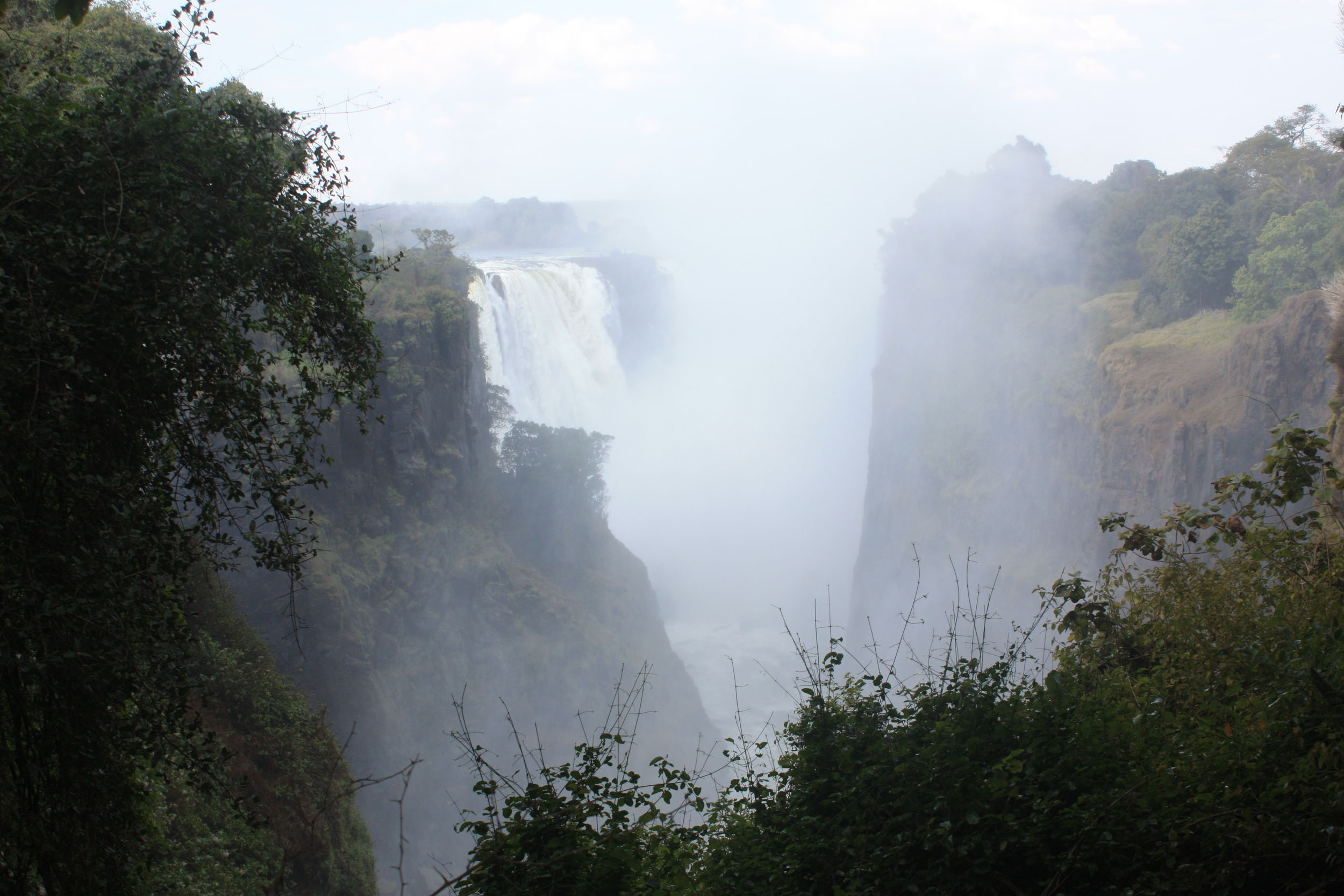 Zimbabwe, Chutes Victoria, fracas